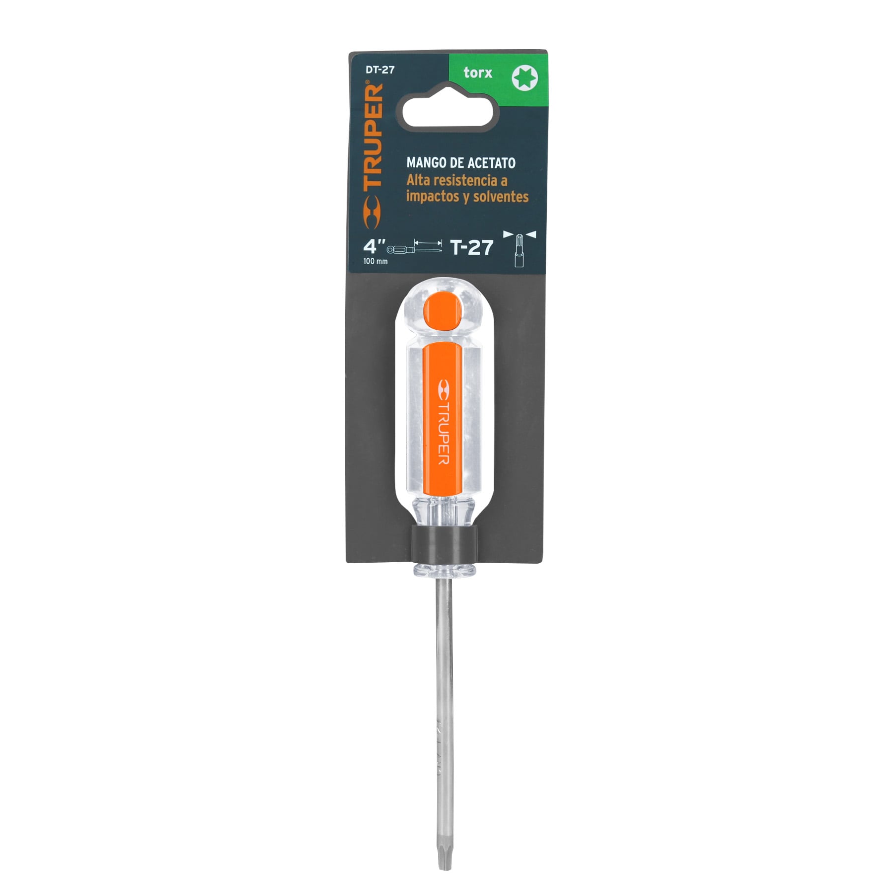 Desarmador punta Torx T 27 mango de acetato