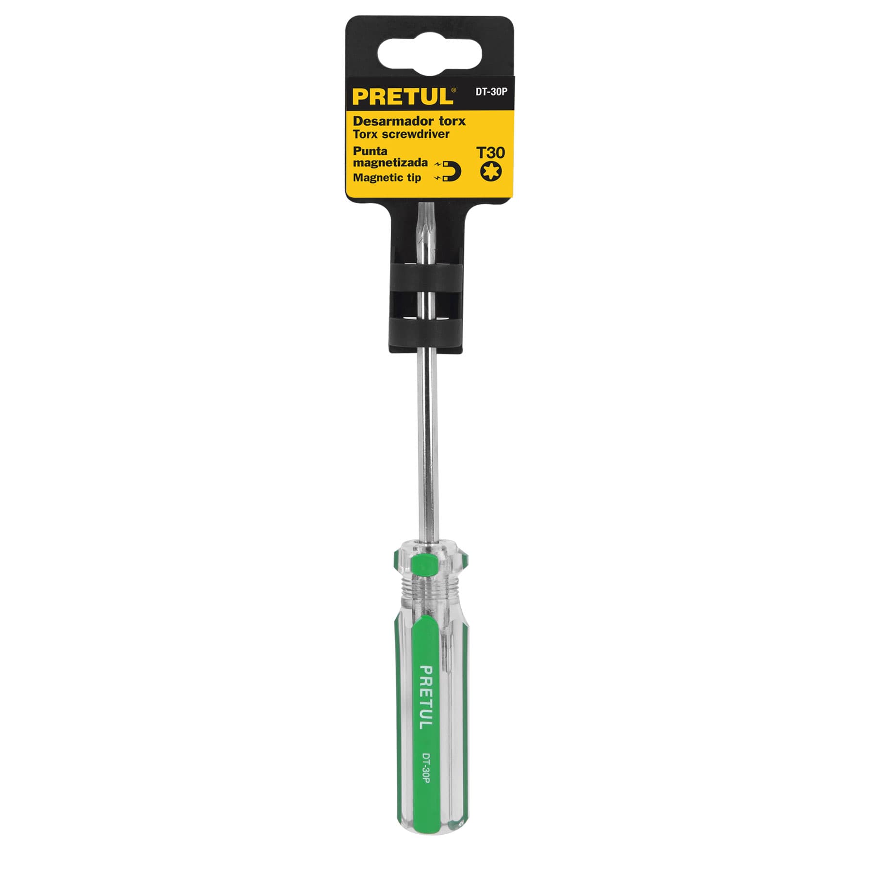 Desarmador punta Torx T 30 mango de PVC Pretul