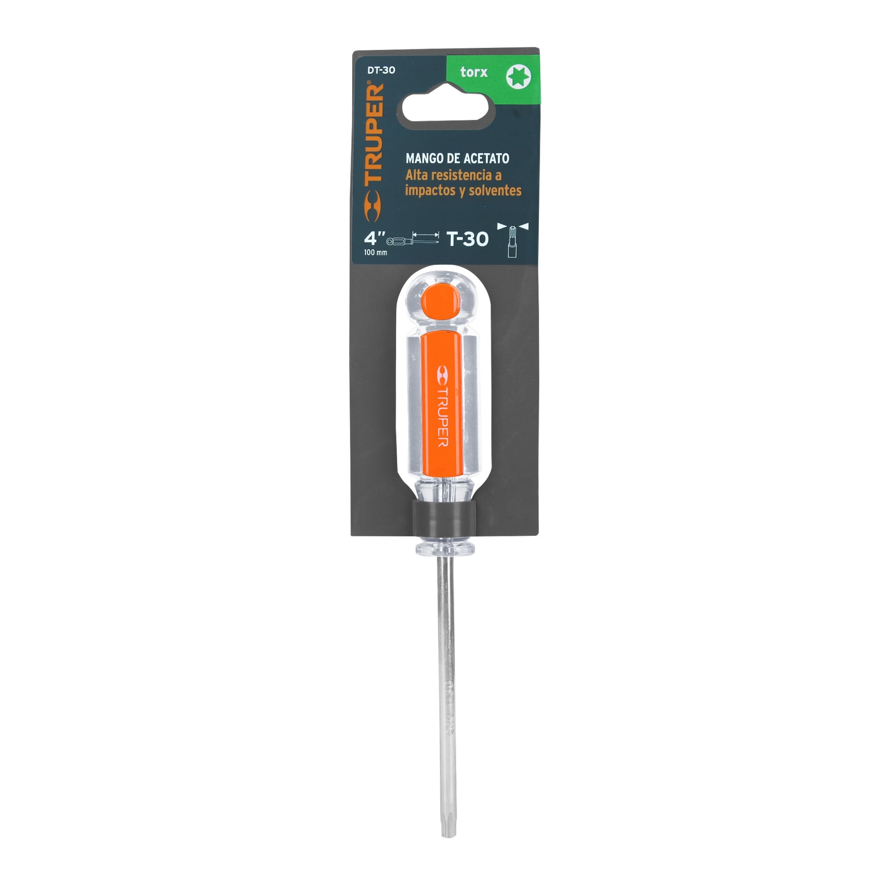 Desarmador punta Torx T 30 mango de acetato