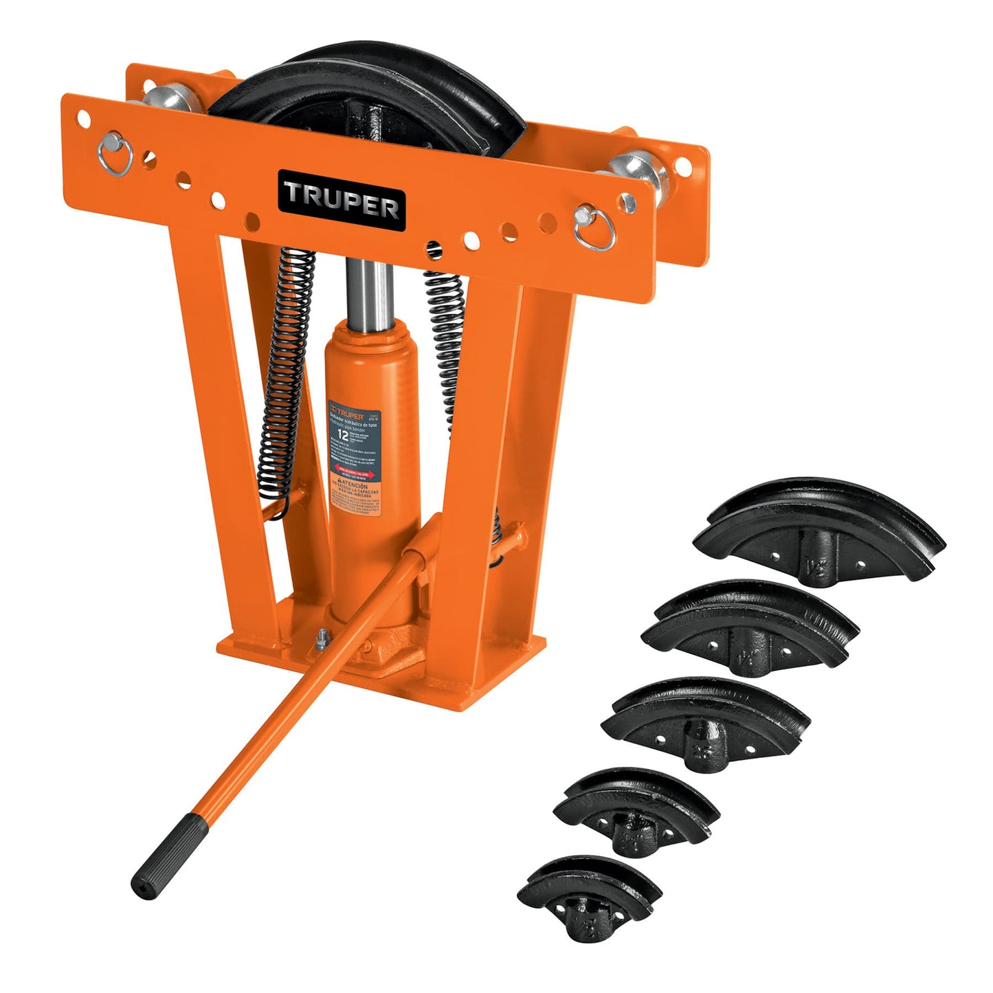 Doblador de tubo hidráulico, 12 toneladas