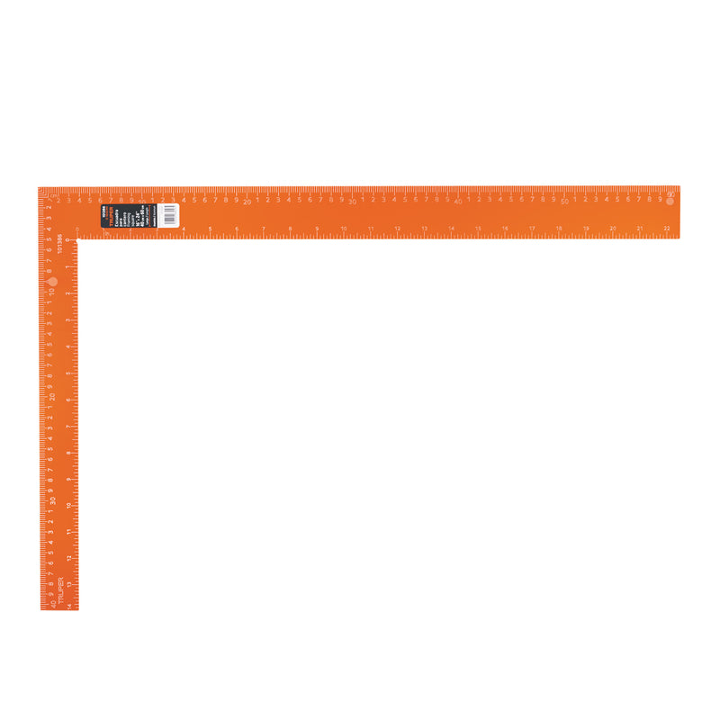 Escuadra para cantero 16'x24' de aluminio color naranja