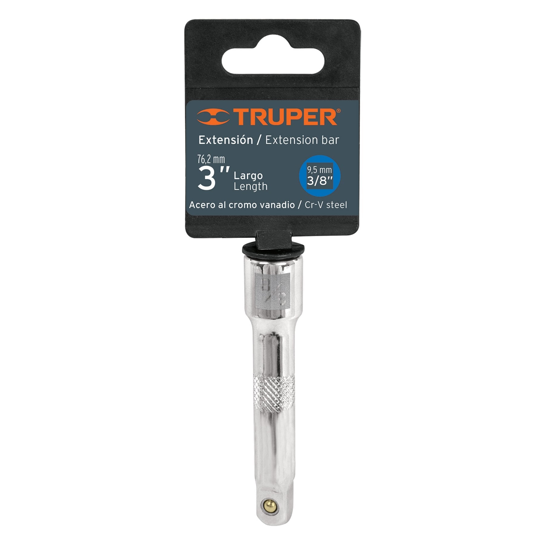 Extensión de 3" para matraca, para dados cuadro 3/8"