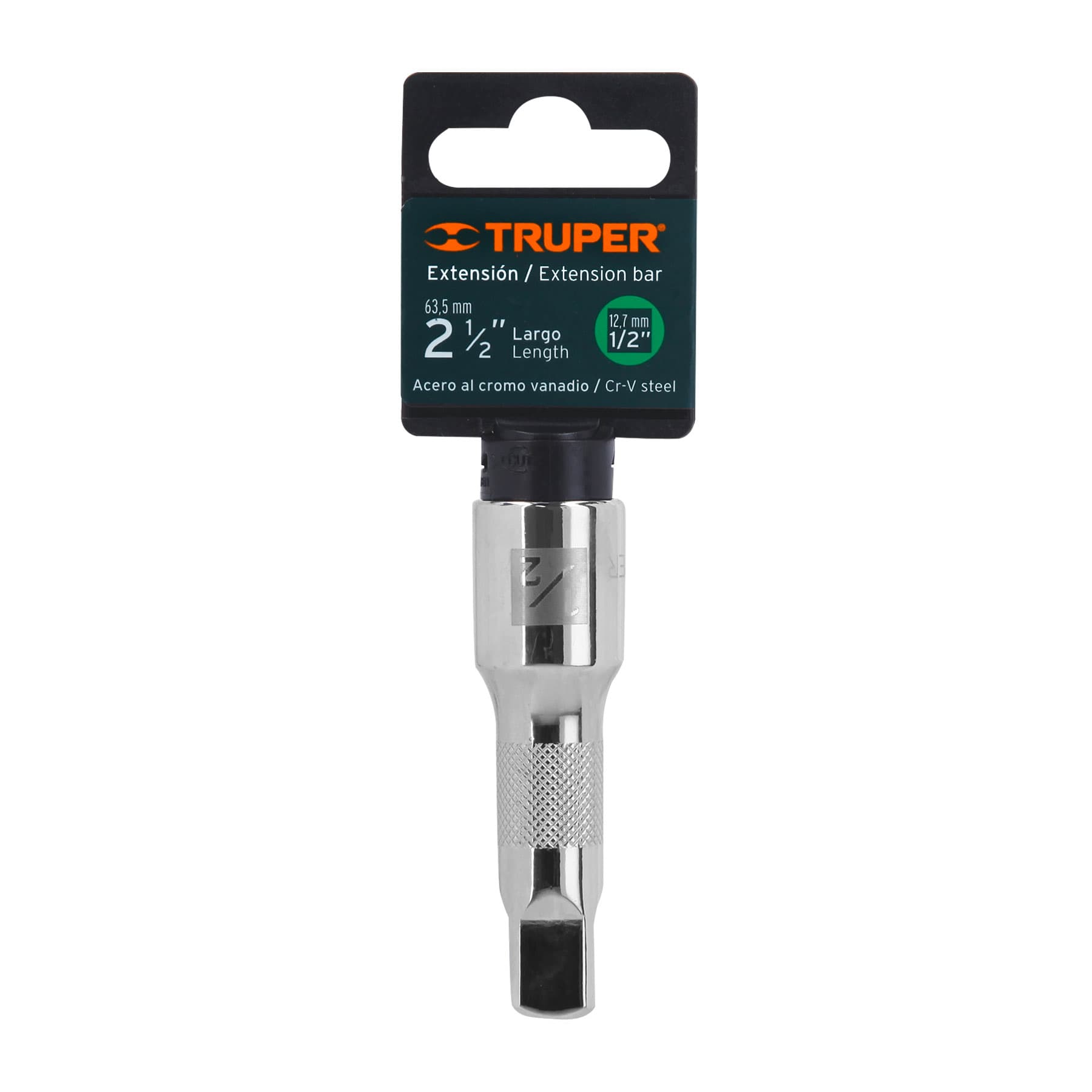 Extensión de 2-1/2" para matraca, para dados cuadro 1/2"