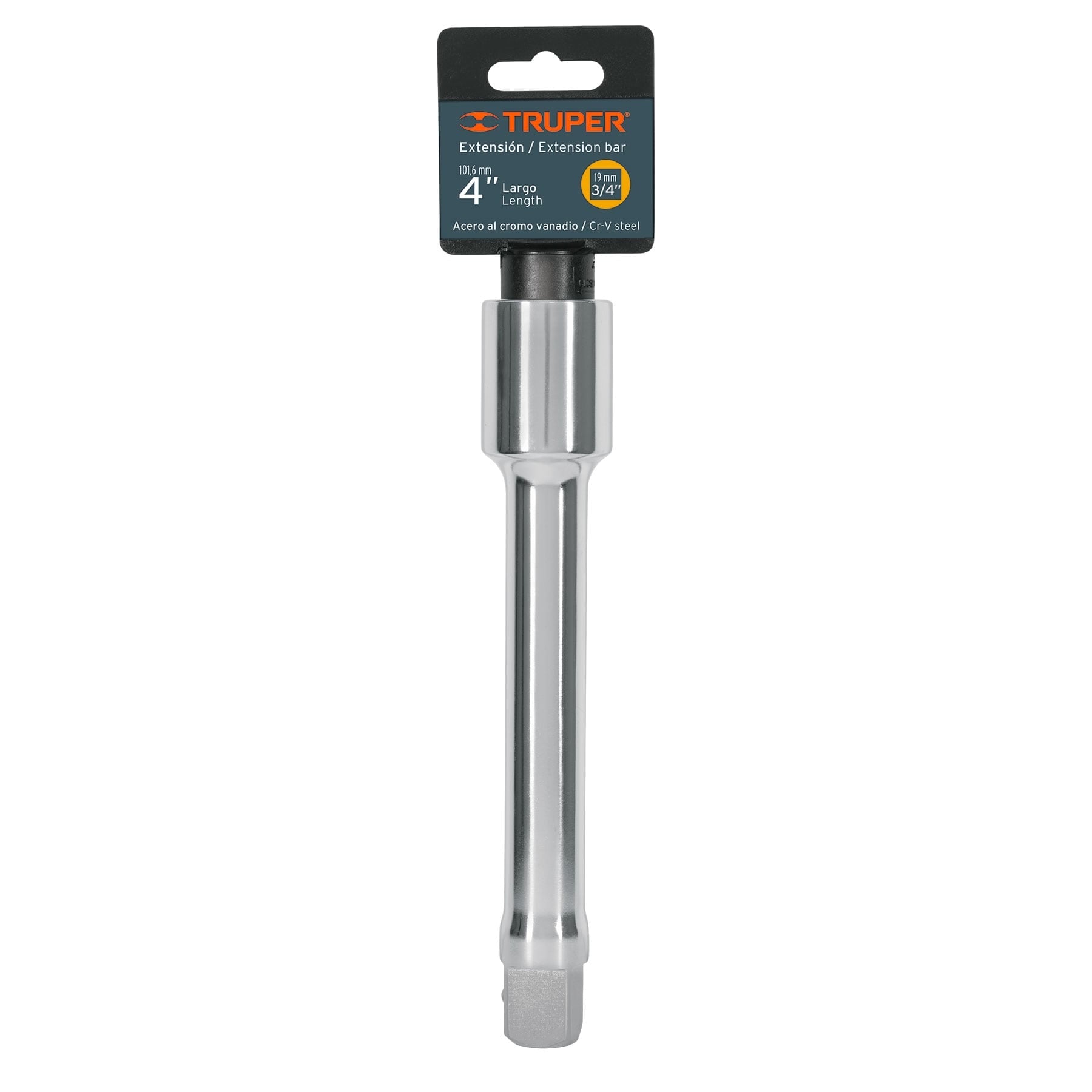 Extensión de 4" para matraca, para dados cuadro 3/4"