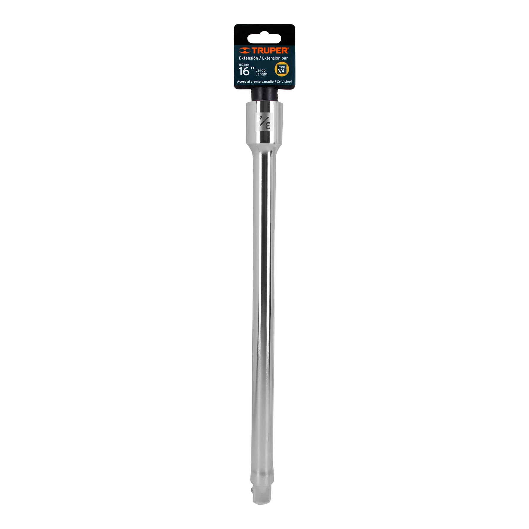 Extensión de 16" para matraca, para dados cuadro 3/4"