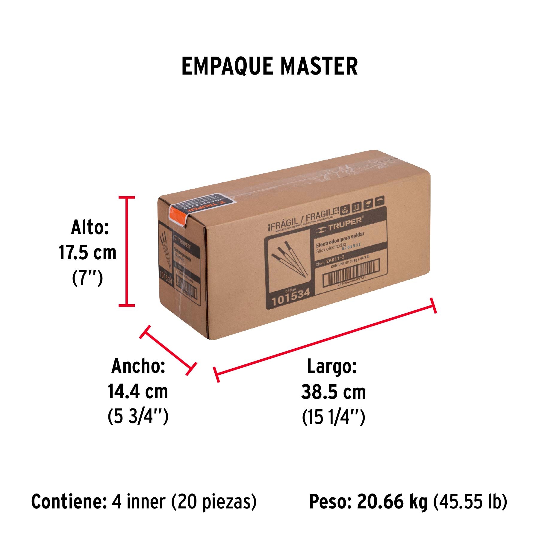 Electrodo 6011 de 3/32', bolsa de 1 kg