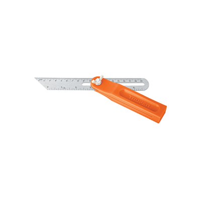 Escuadra falsa, mango de plástico, 8"