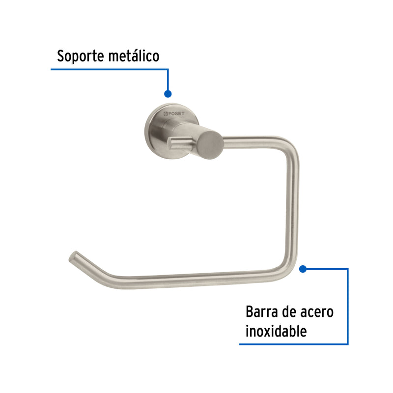 Portarollo, satinado, línea Element