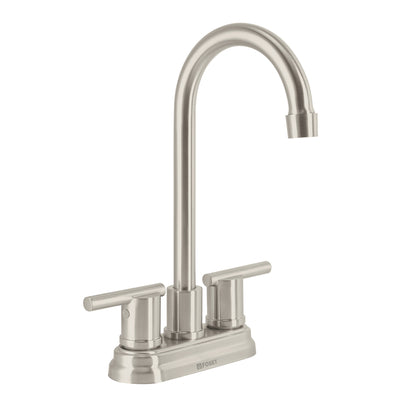 Mezcladora para lavabo de 4", tipo bar, satín, Element