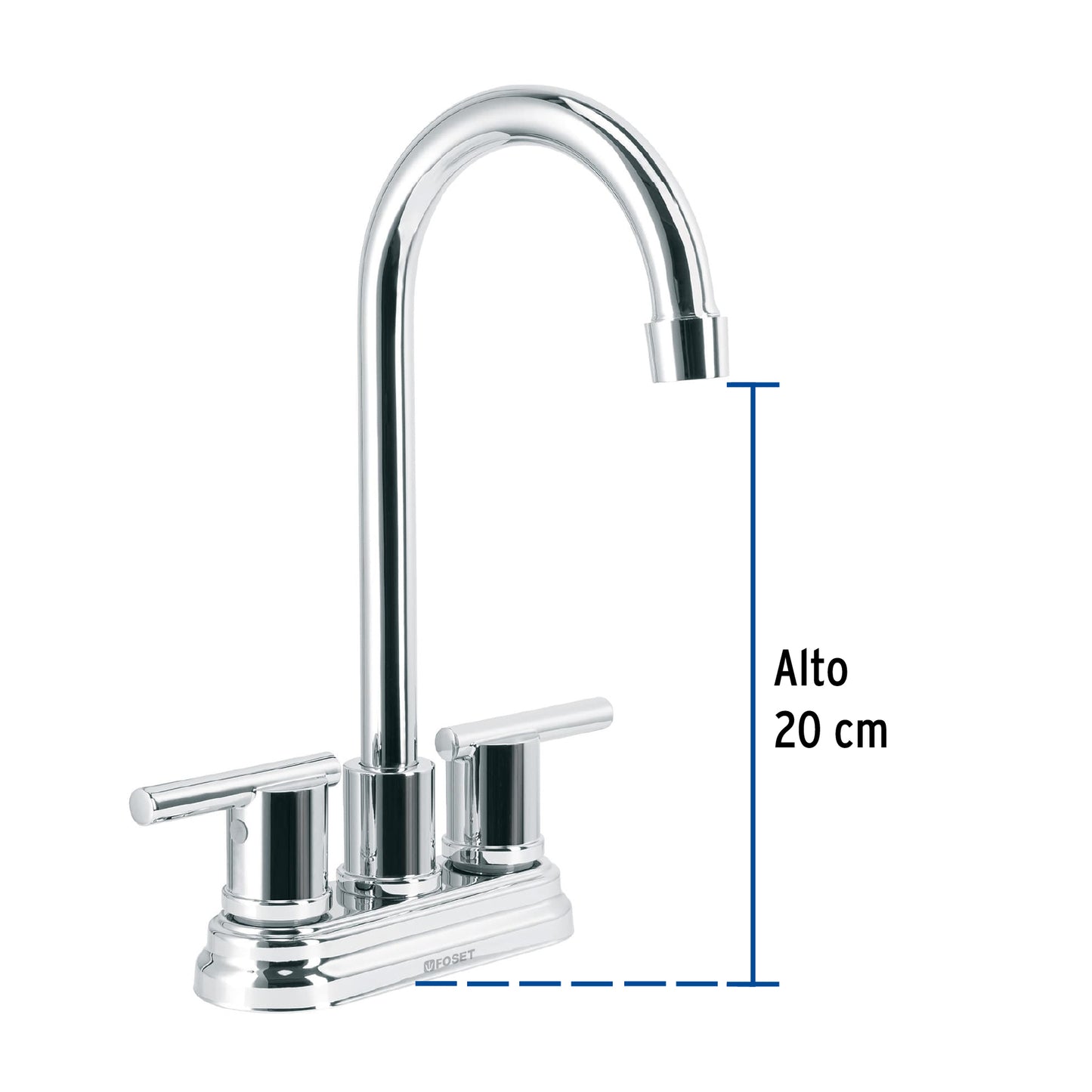 Mezcladora para lavabo de 4", tipo bar, Element