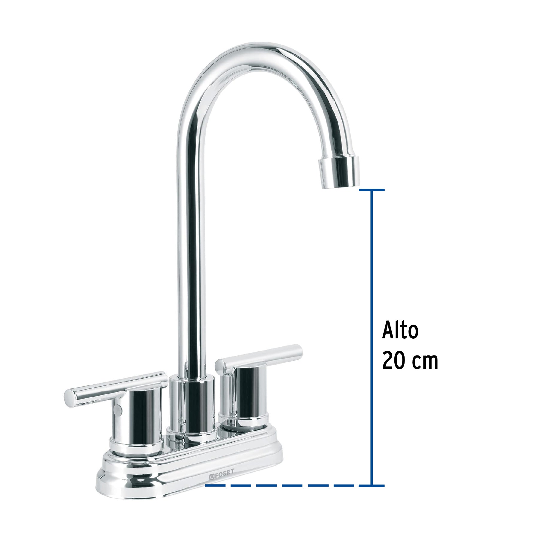 Mezcladora para lavabo de 4", tipo bar, Element