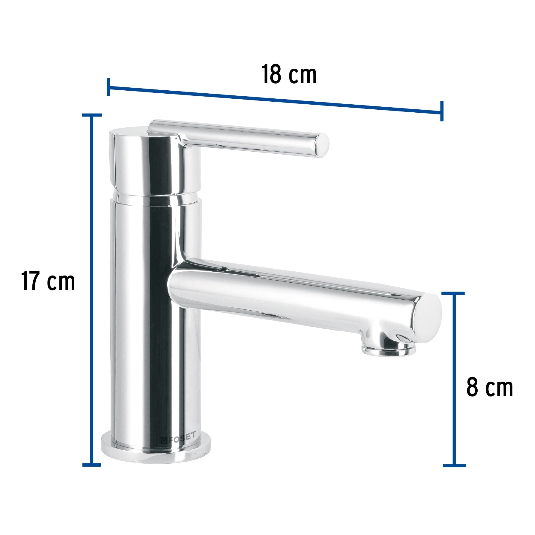 Monomando corto para lavabo, Element