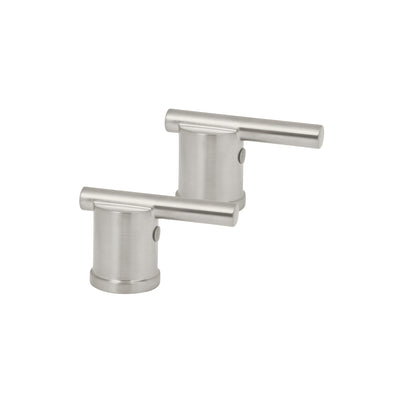 Juego de 2 manerales para lavabo y fregadero, satín, Element
