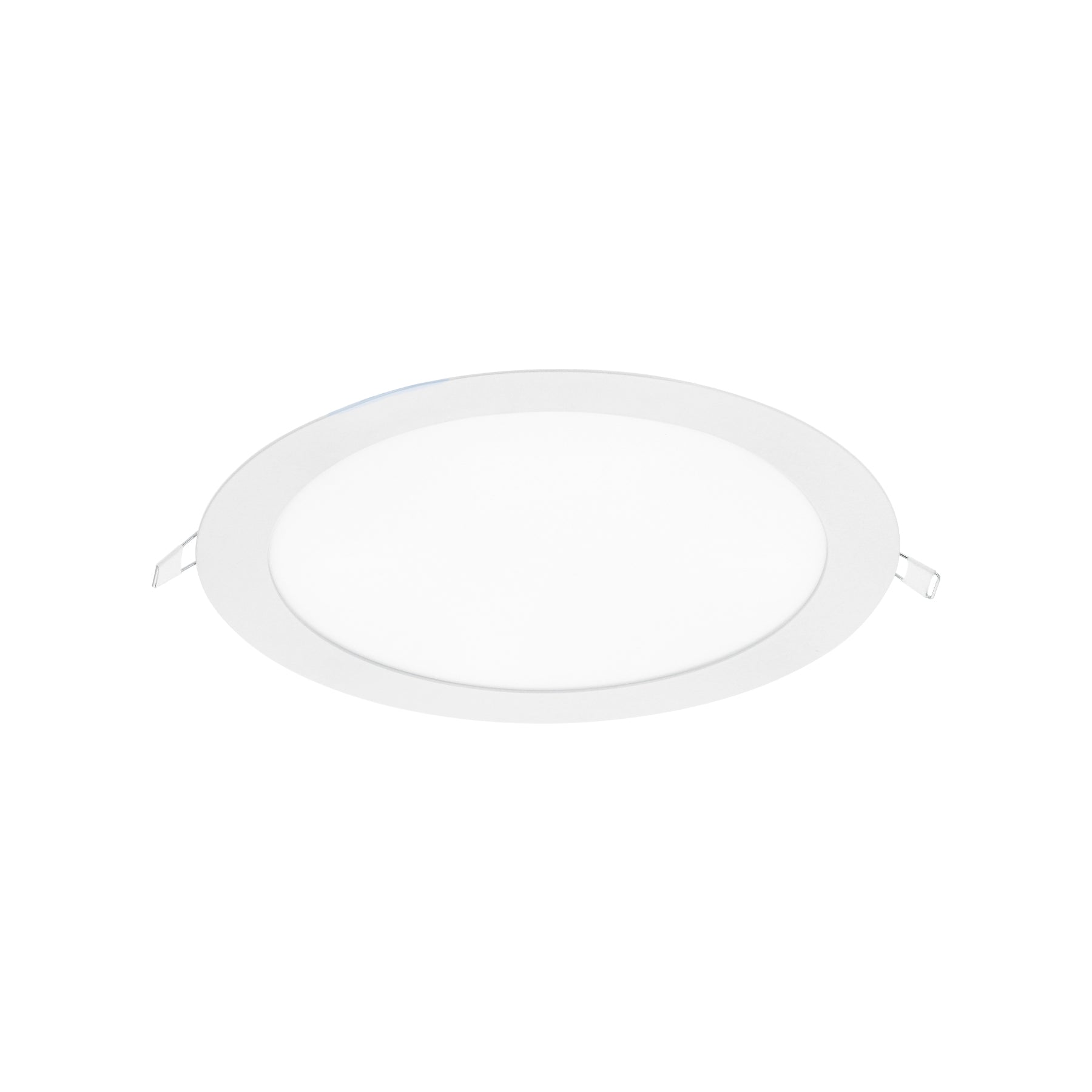 Luminario led slim de empotrar redondo, 6500K, 18W