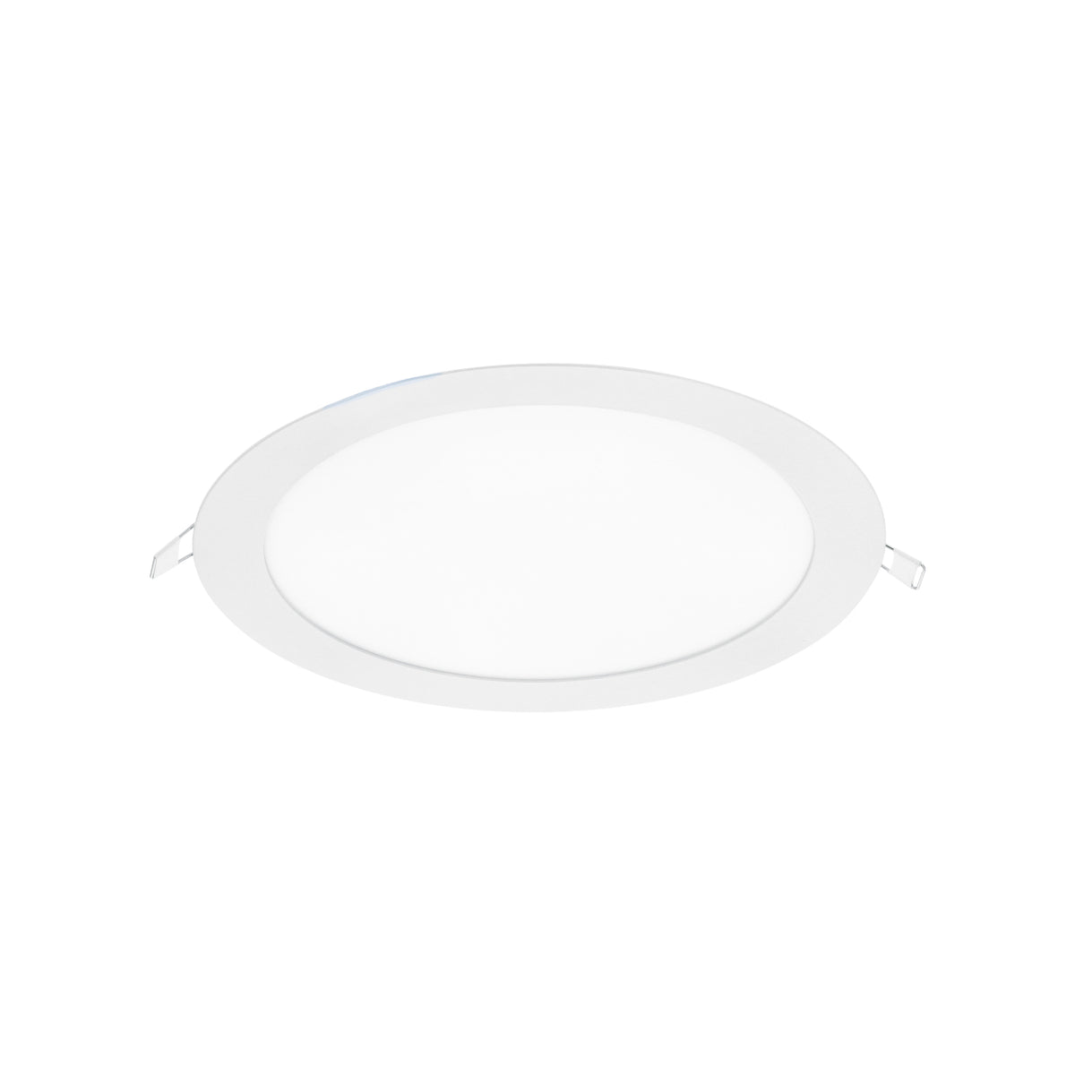Luminario led slim de empotrar redondo, 6500K, 18W