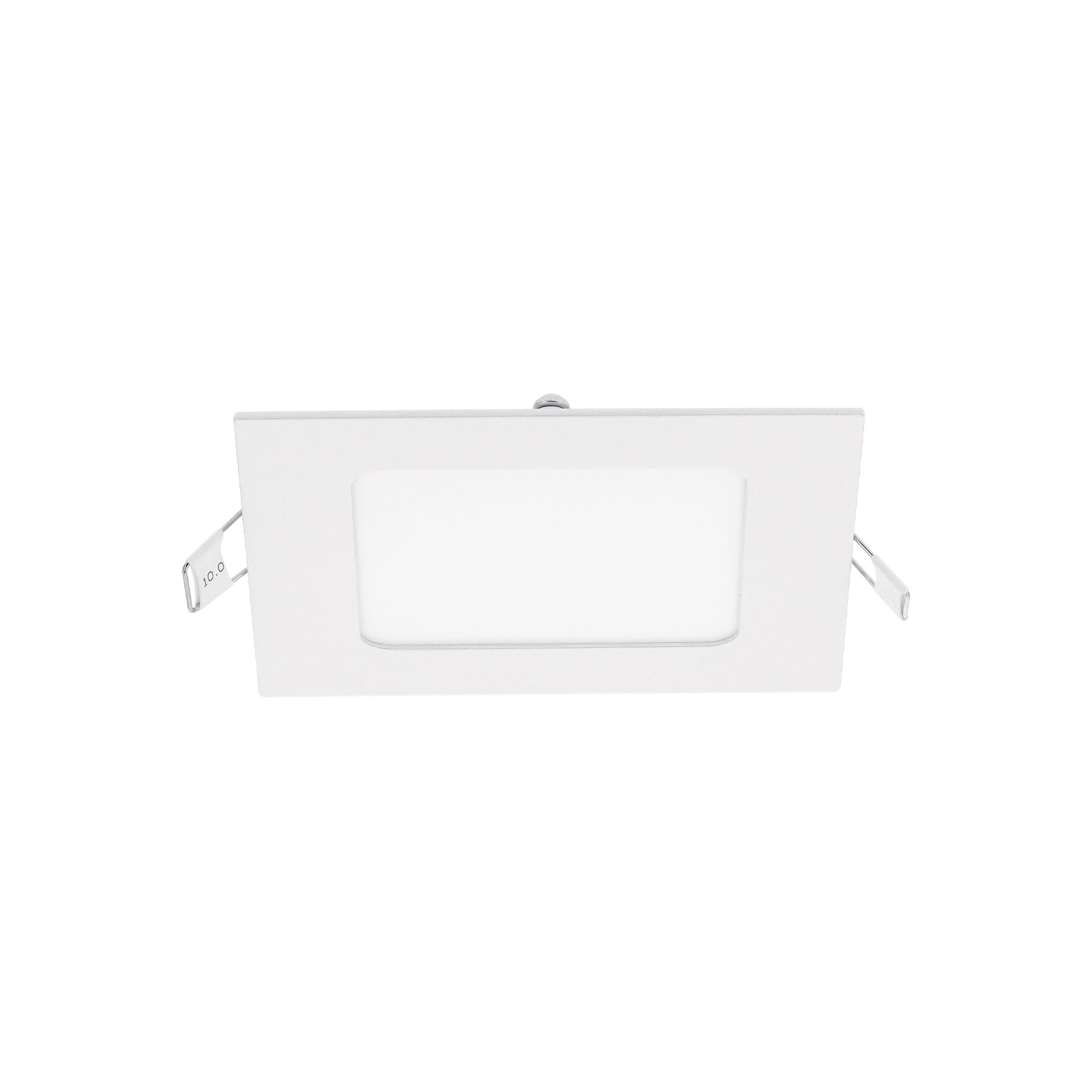 Luminario led slim de empotrar cuadrado, 6500K, 6W