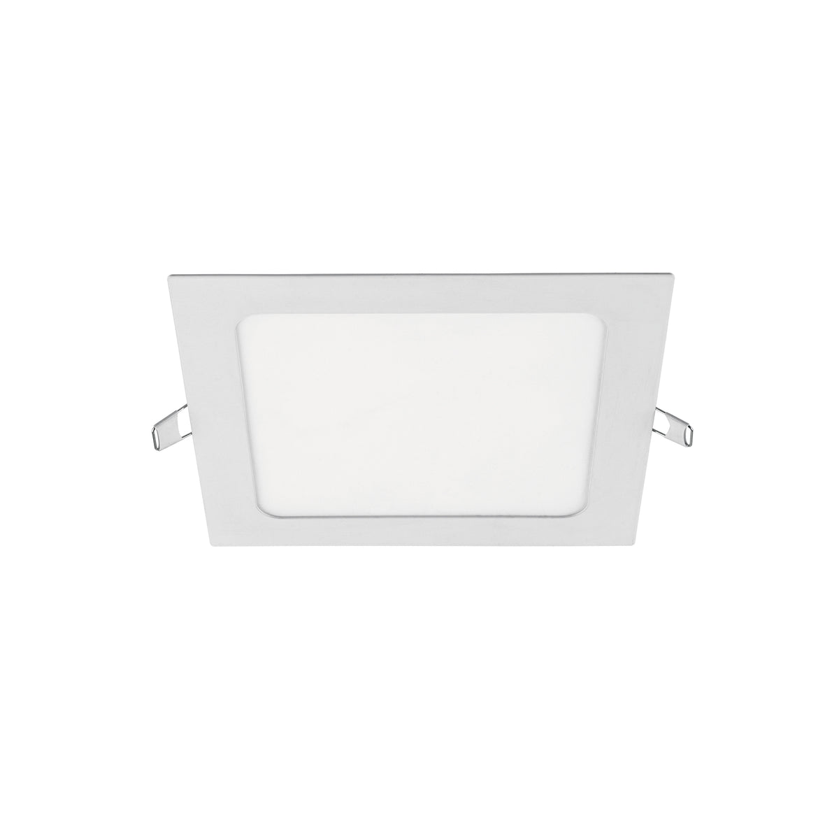 Luminario led slim de empotrar cuadrado, 6500K, 12W