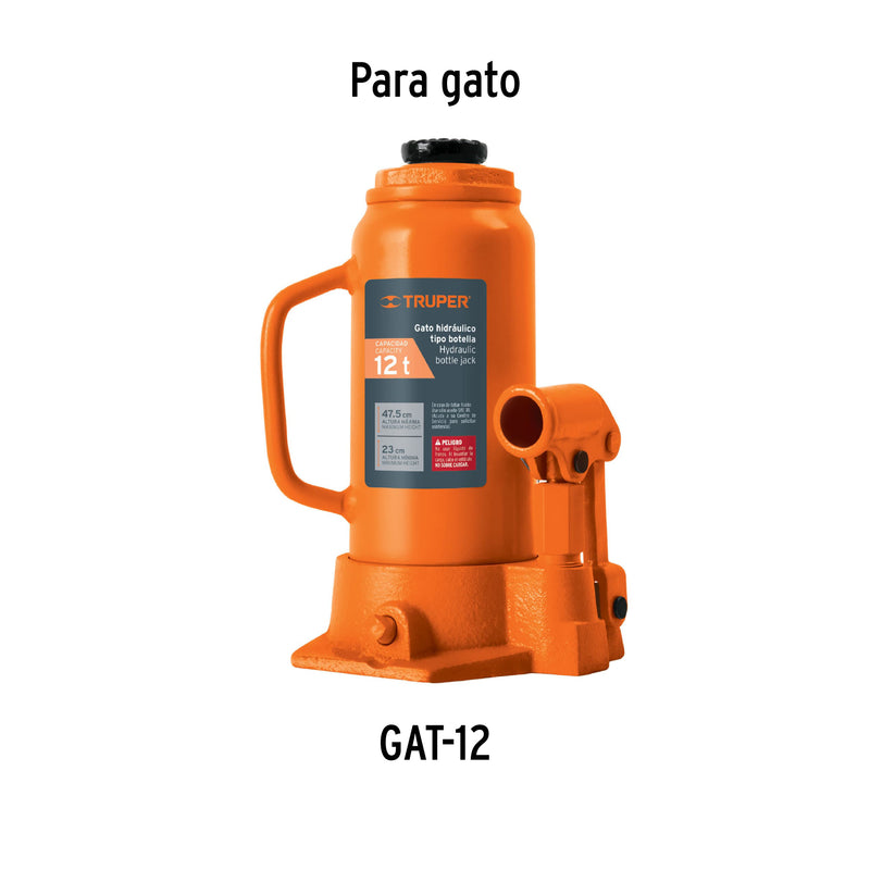 Empaques de repuesto para gato de botella de 12 toneladas