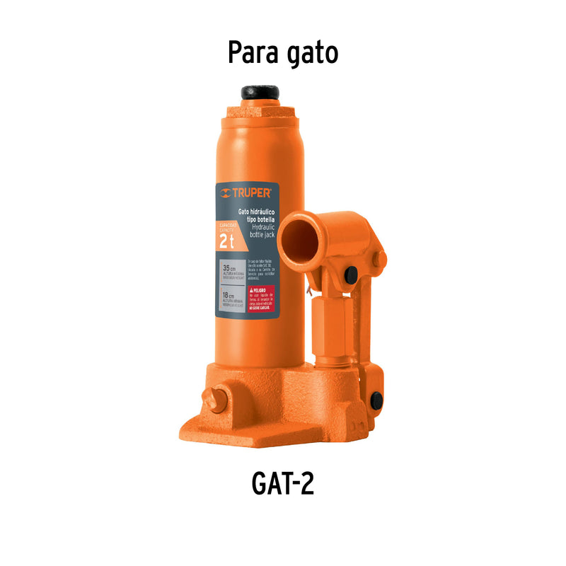Empaques de repuesto para gato de botella de 2 toneladas