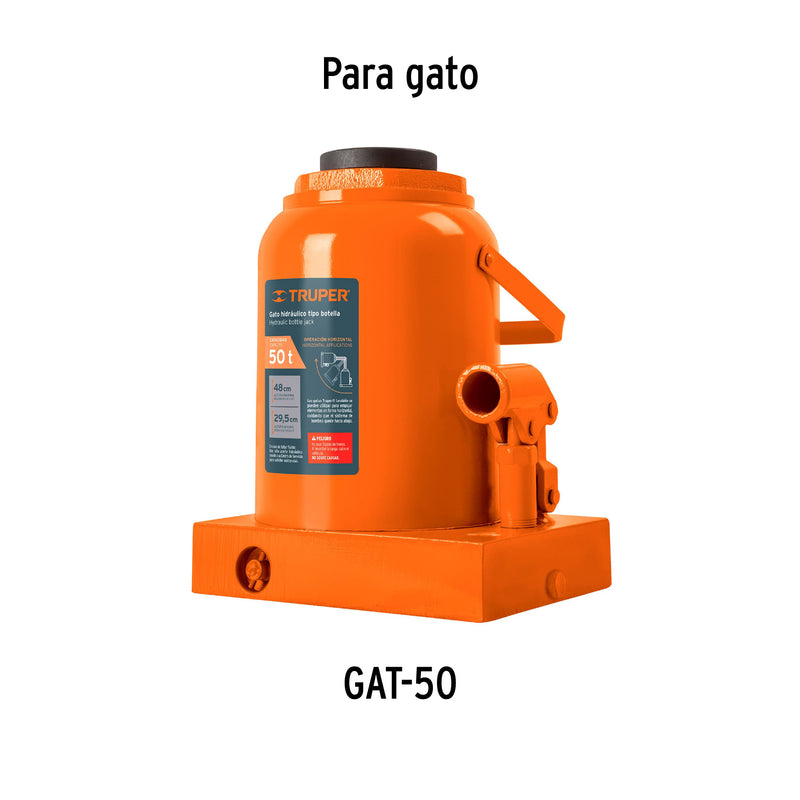 Empaques de repuesto para gato de botella de 50 toneladas
