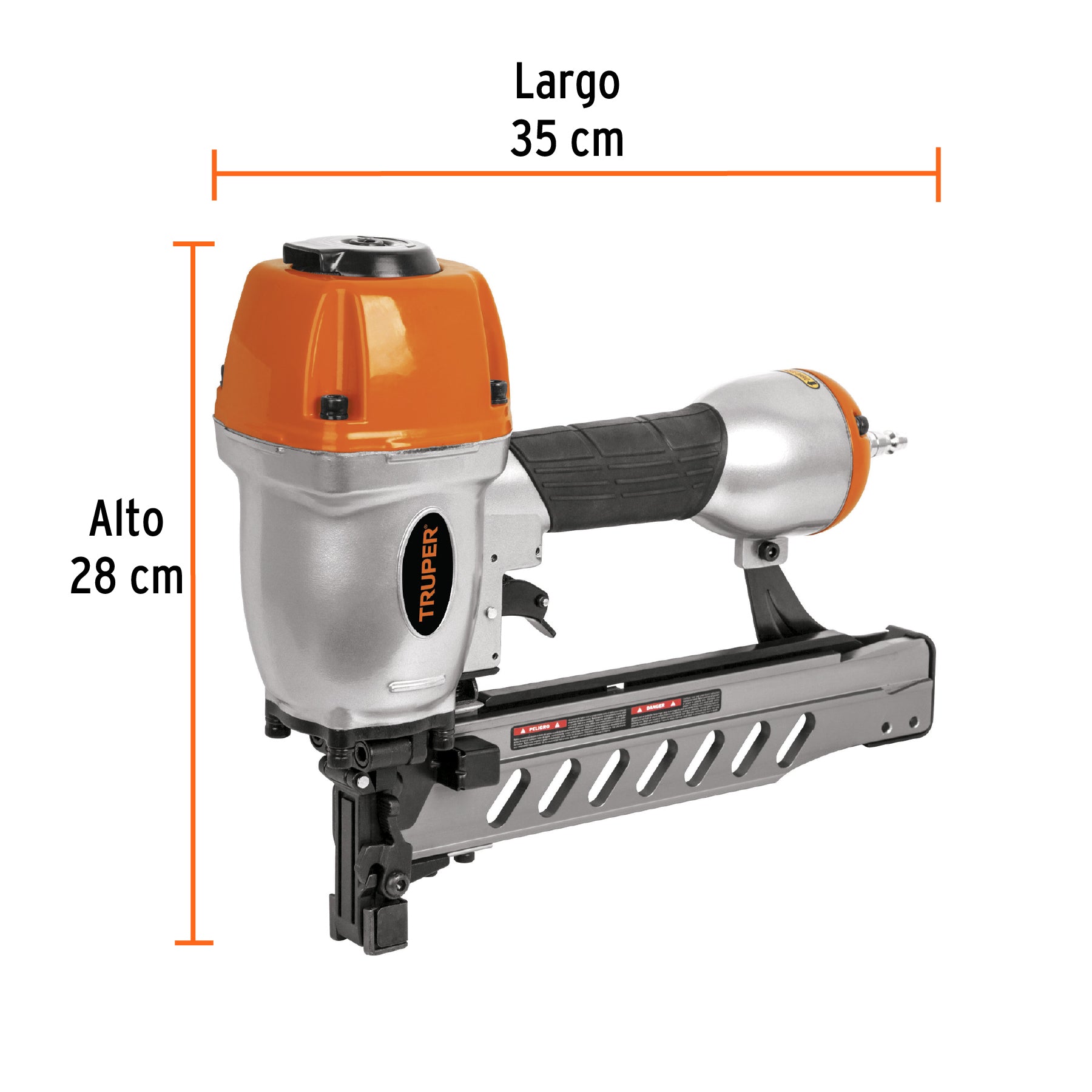 Engrapadora neumática, calibre16, 1.65 mm