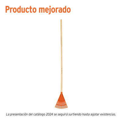Escoba de polipropileno con 15 dientes, alto impacto