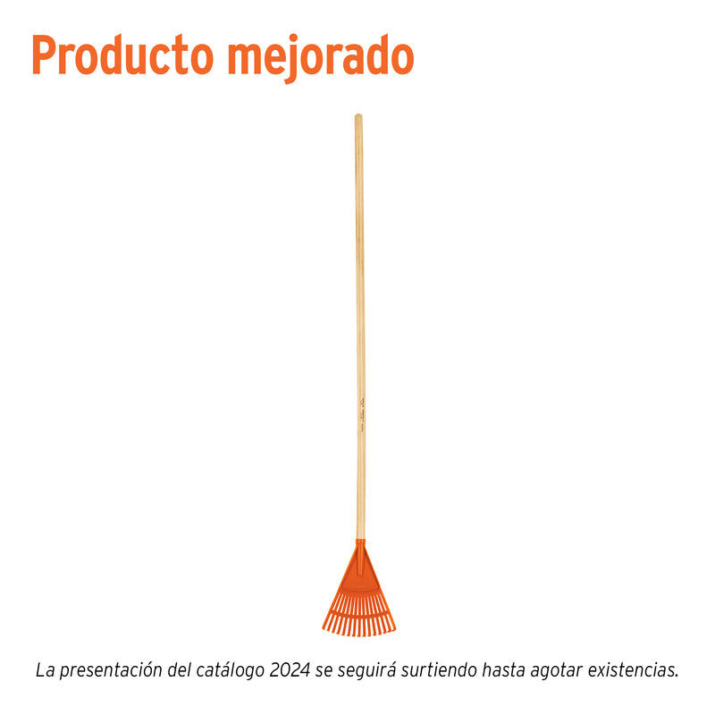 Escoba de polipropileno con 15 dientes, alto impacto