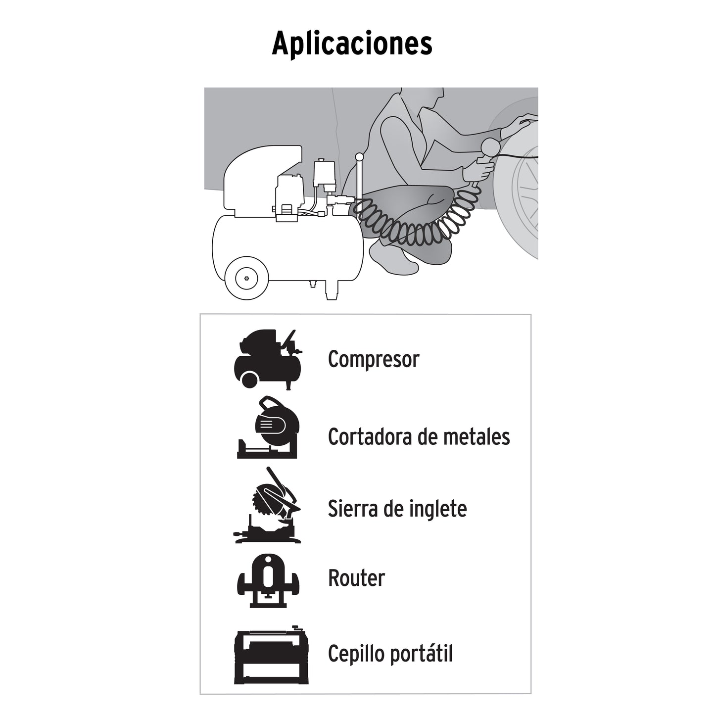 Extensión reforzada, aterrizada, 8 m, calibre 14, Volteck