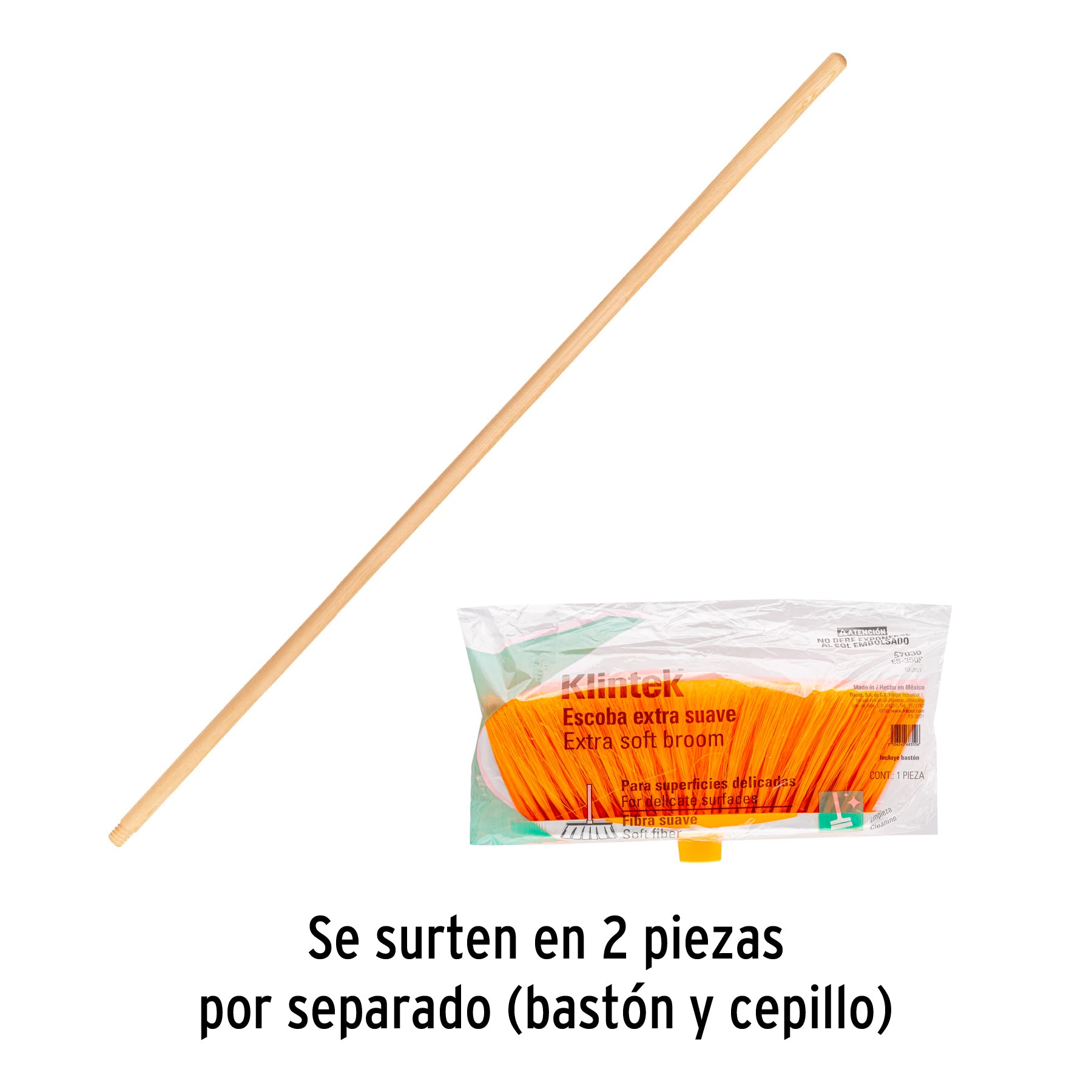 Escoba extra suave