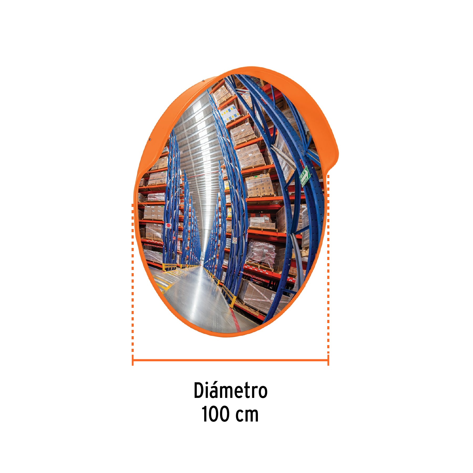 Espejo convexo de 100 cm