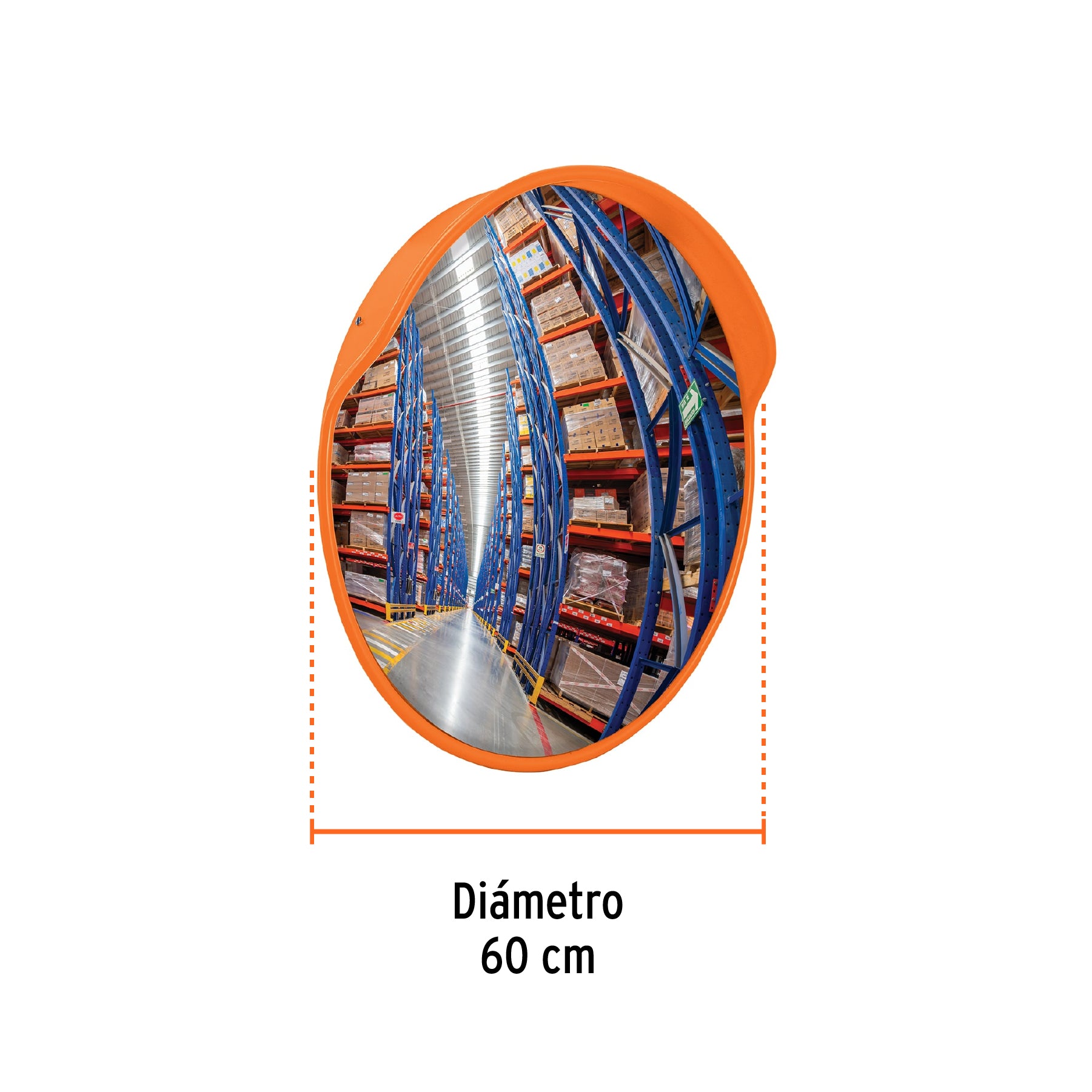 Espejo convexo de 60 cm