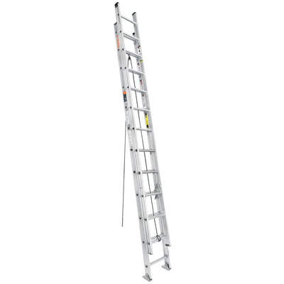 Escalera de extensión, 24 peldaños, tipo lll