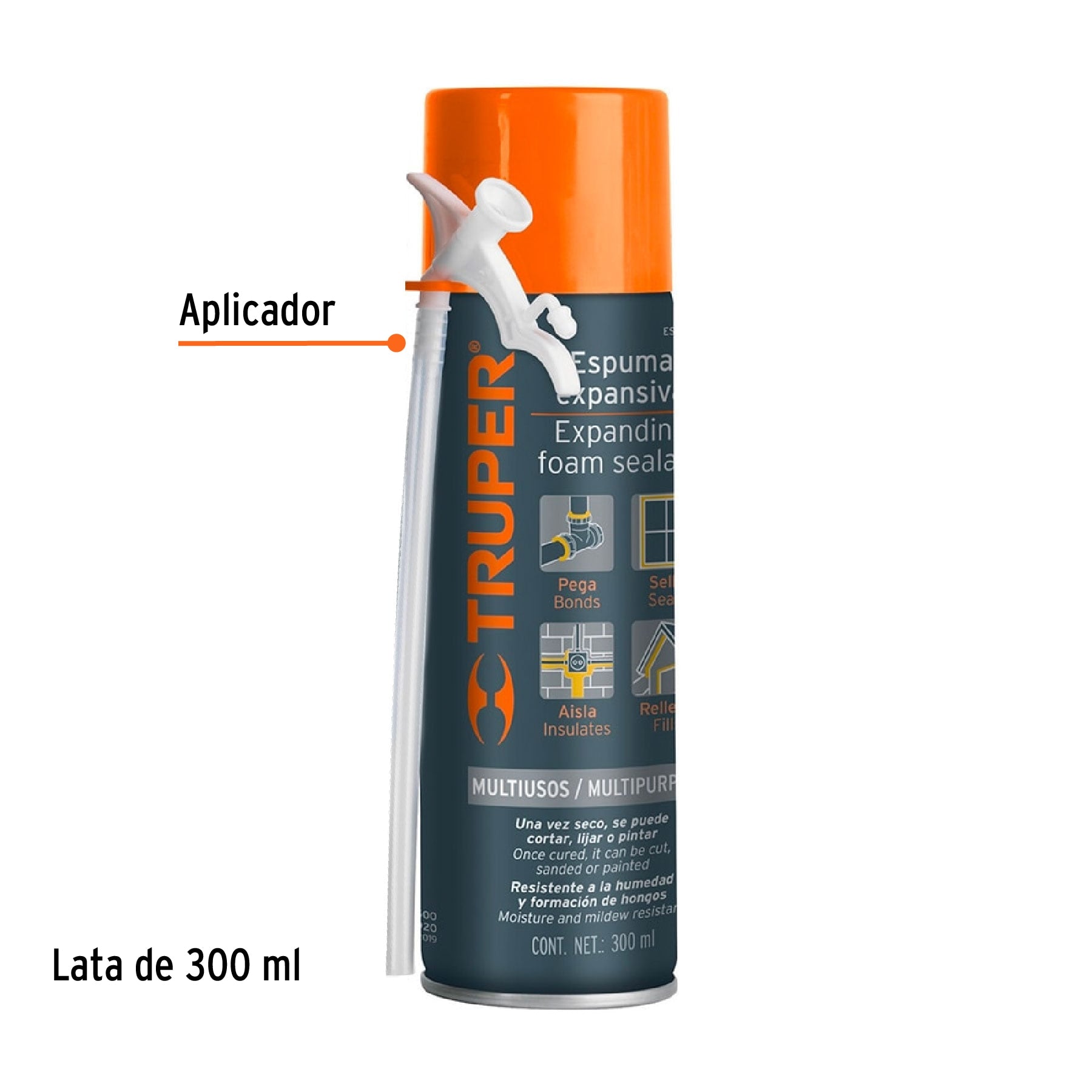 Espuma expansiva, 300 ml