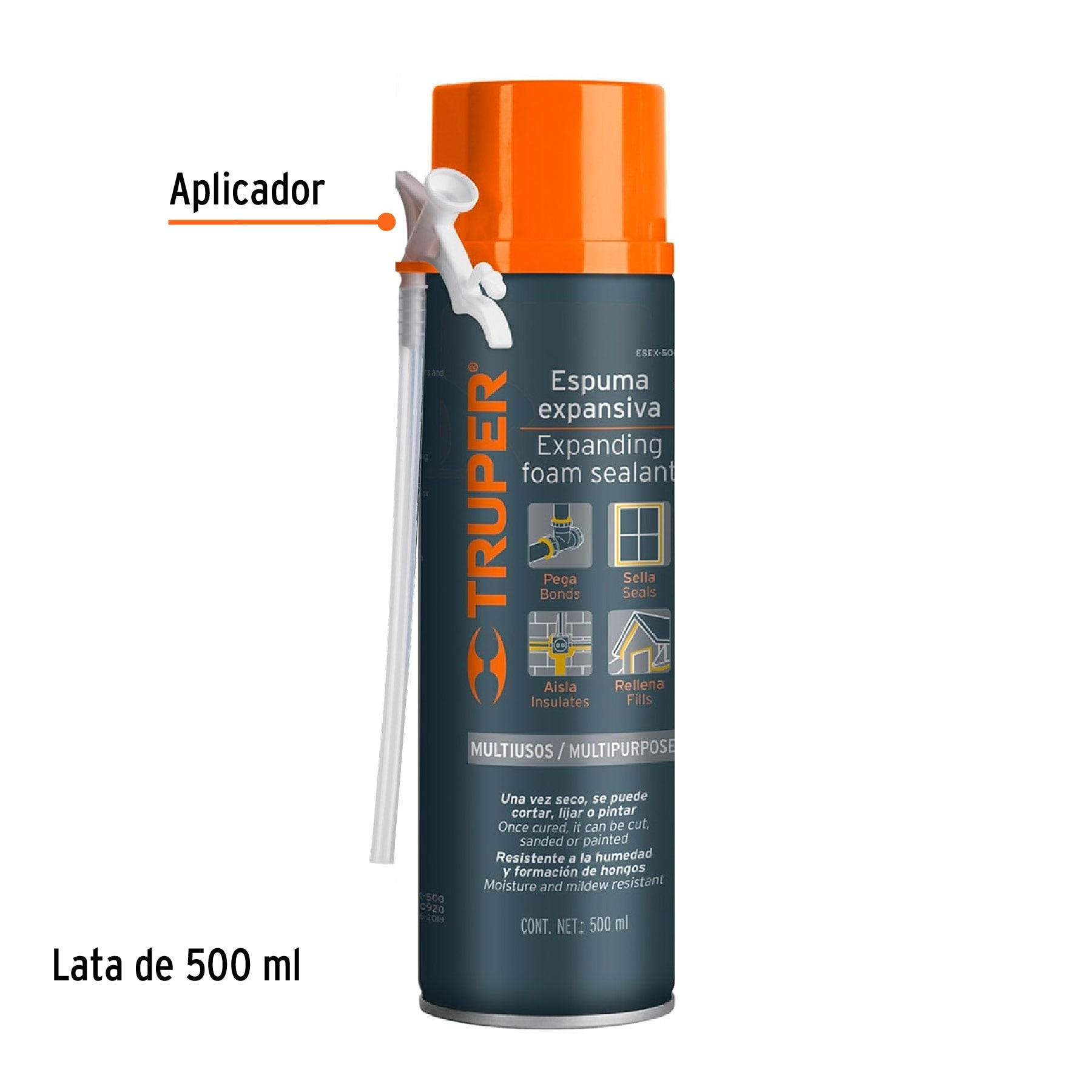 Espuma expansiva, 500 ml