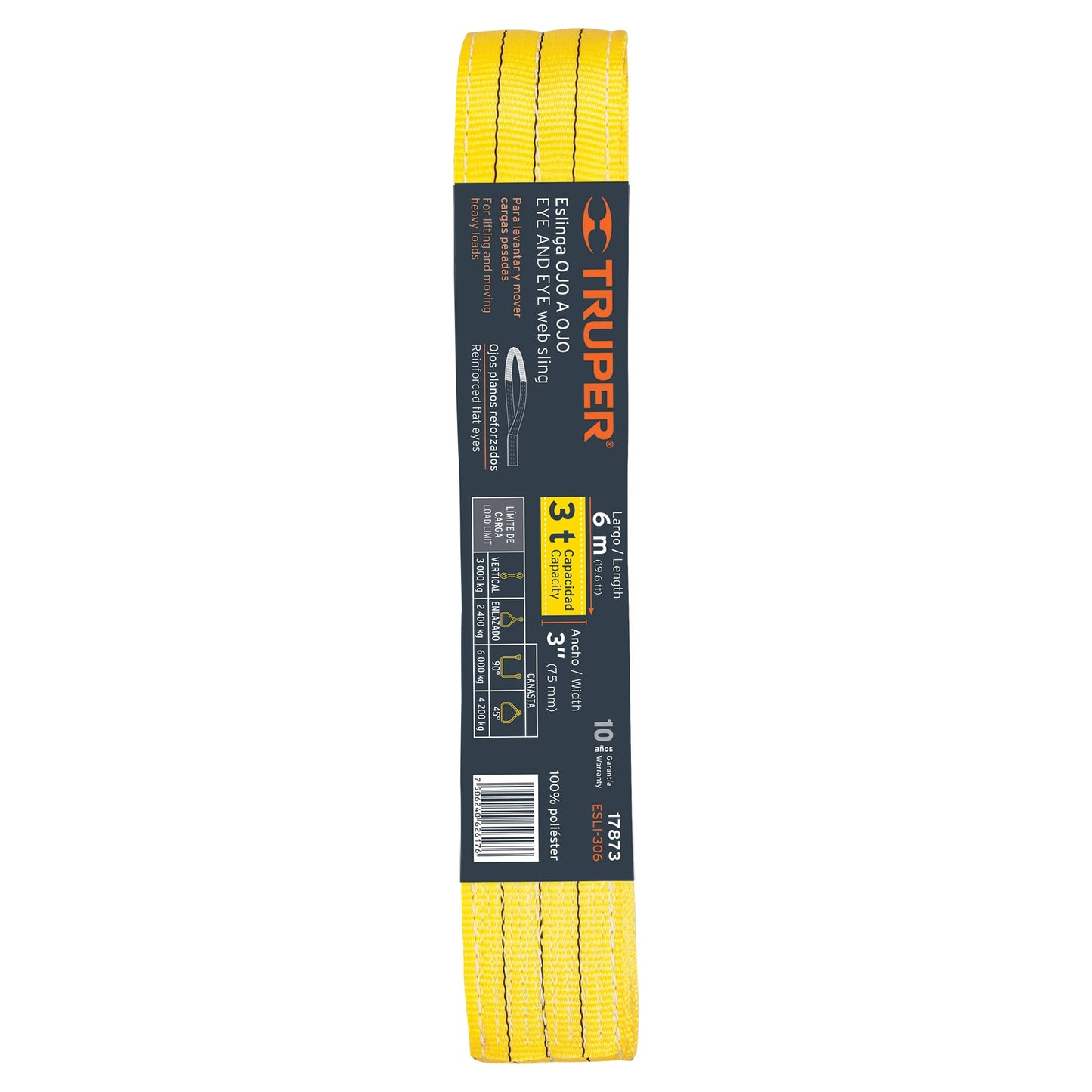 Eslinga de 3" x 6m