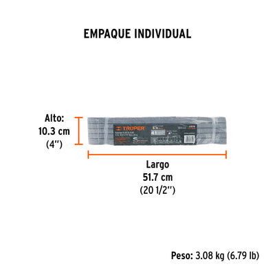 Eslinga de 4" x 8m