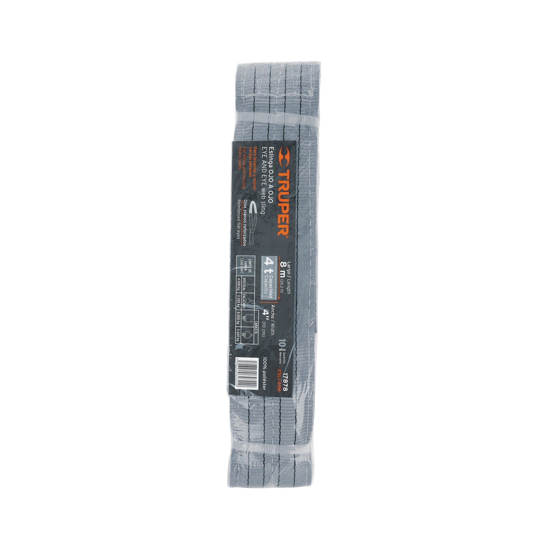 Eslinga de 4" x 8m