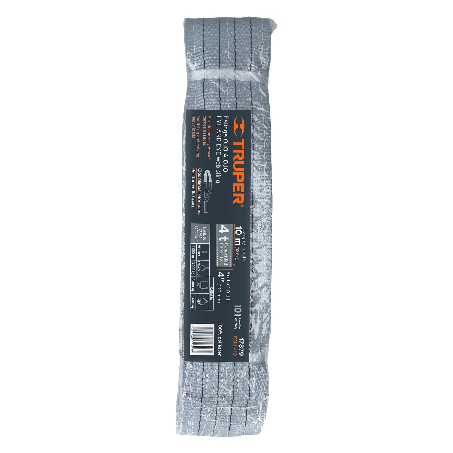Eslinga de 4" x 10m