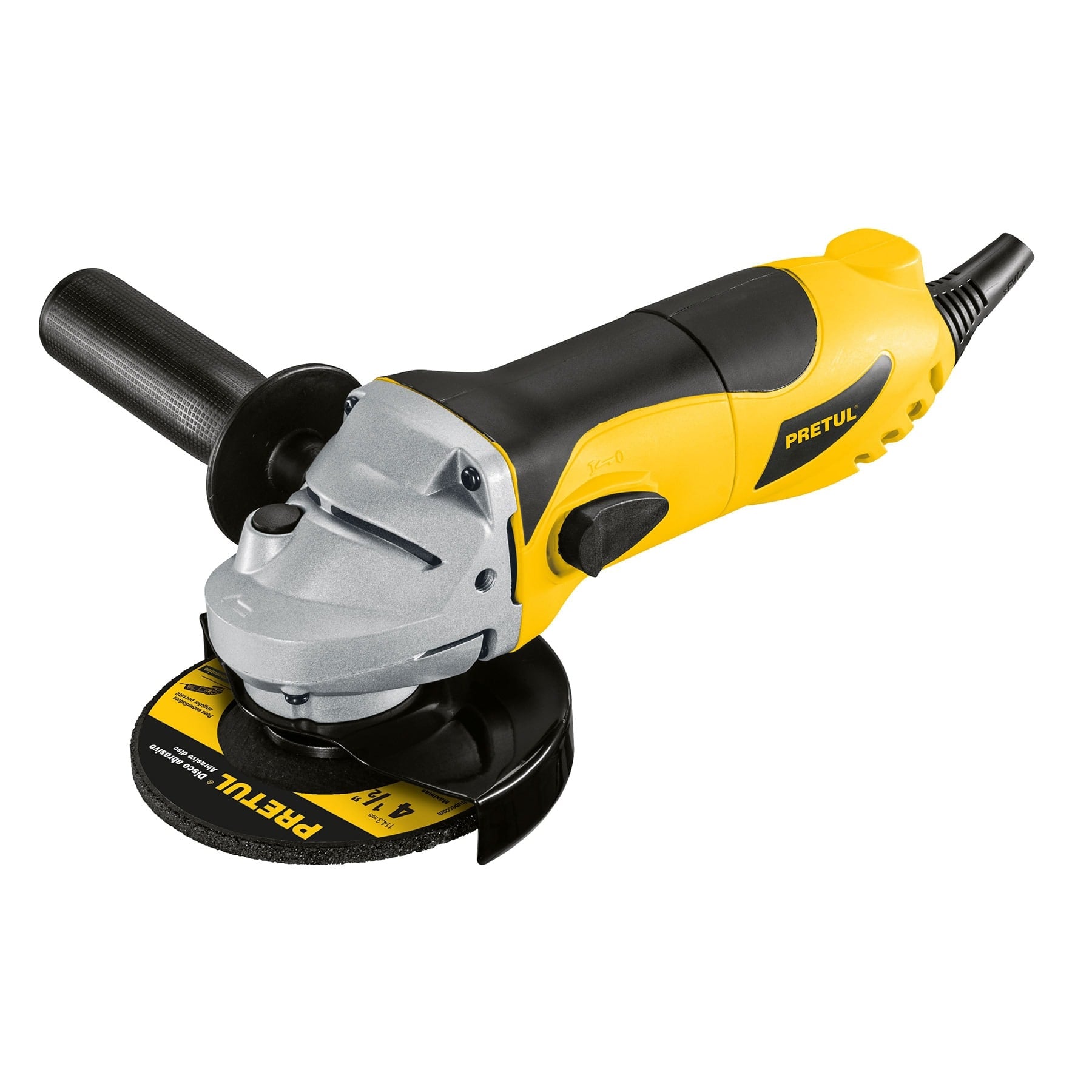 Esmeriladora angular 4-1/2", 700 W, Pretul