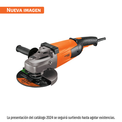 Esmeriladora angular 7", profesional, 2100 W