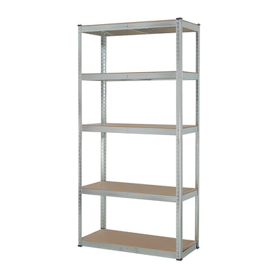 Estante metálico 5 repisas MDF cap. 35 kg, 180x40x90, Pretul