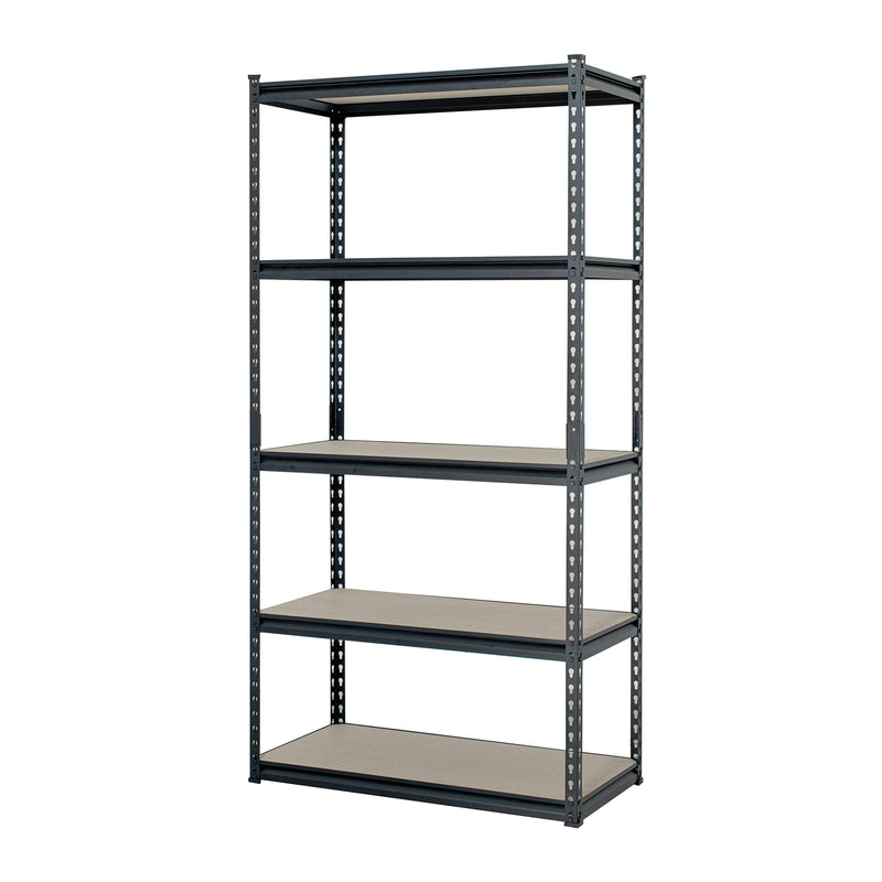 Estante metálico 5 repisas MDP cap. 60 Kg, 180x45x90, PRETUL