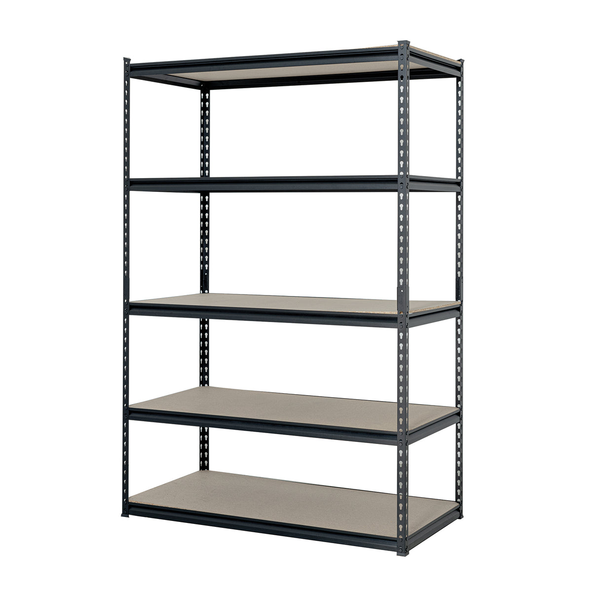 Estante metálico 5 repisas MDF cap. 60 Kg 183x61x122, Pretul