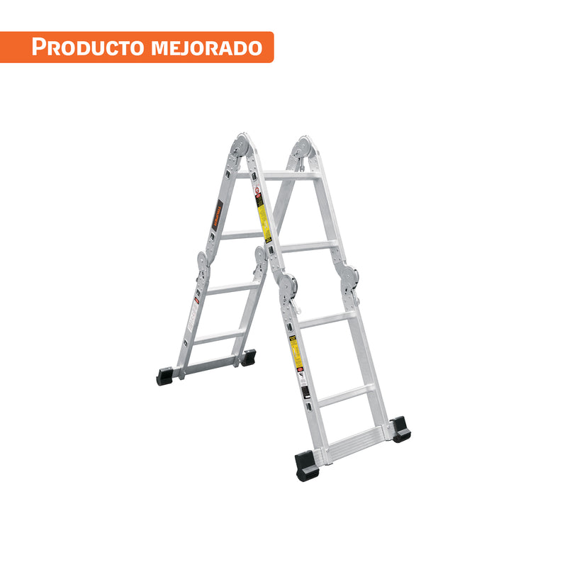 Escalera multiposición 8 peldaños,Tipo I