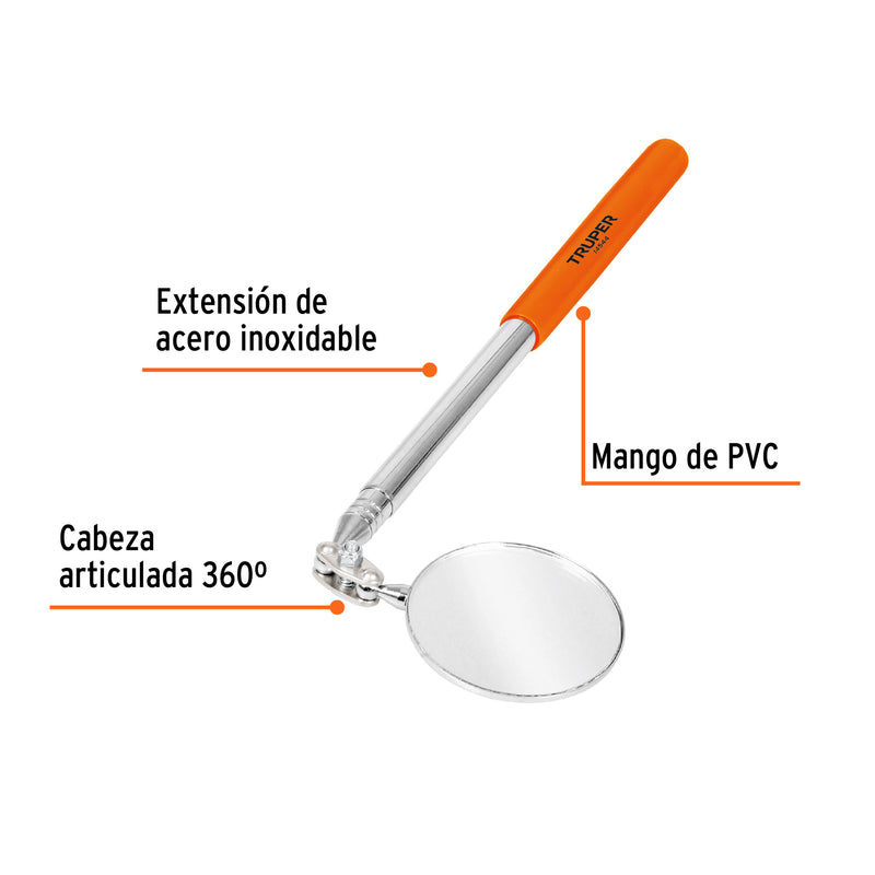 Espejo telescópico de inspección