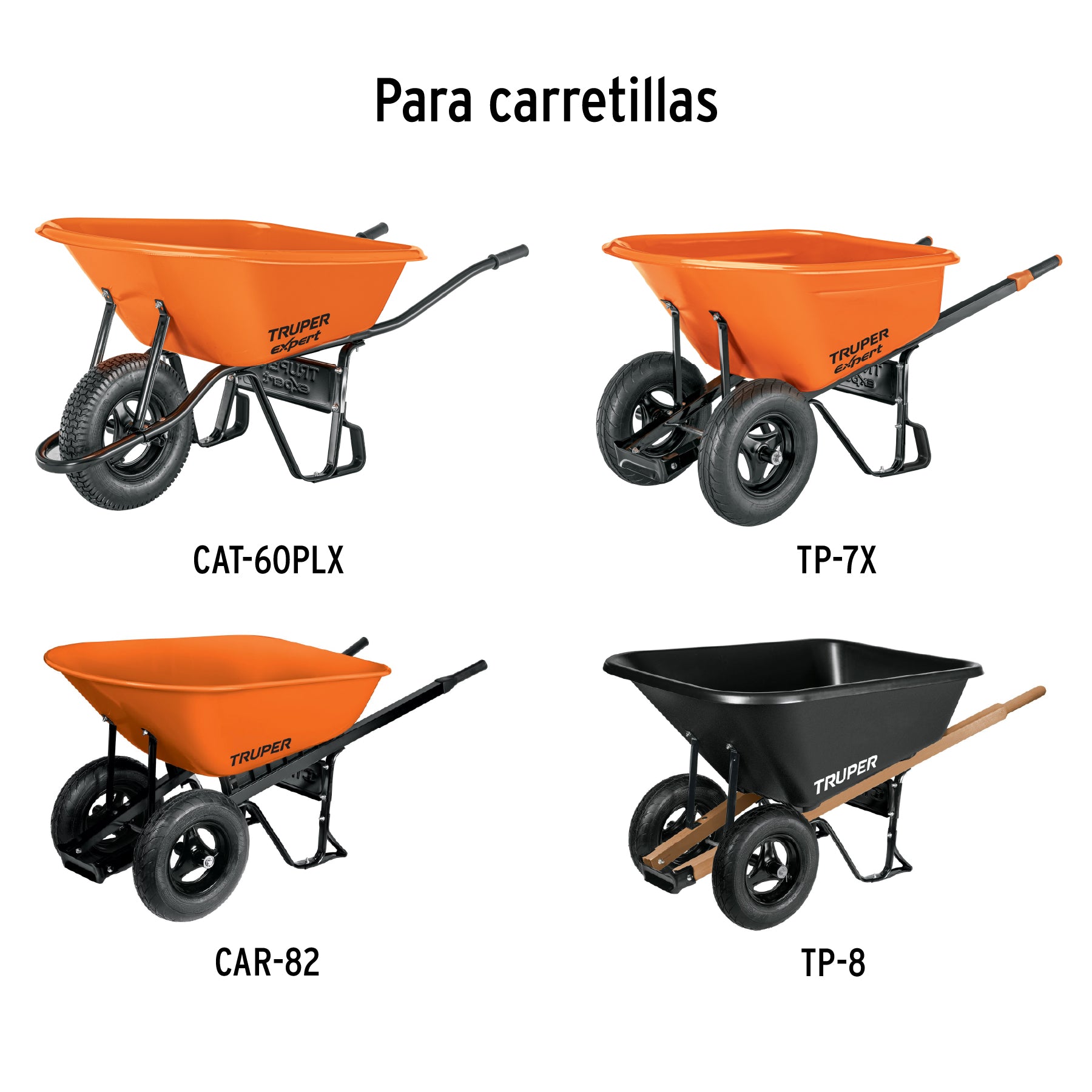 Estabilizadores calibre 14 para carretillas CAT-45, 50 y 60