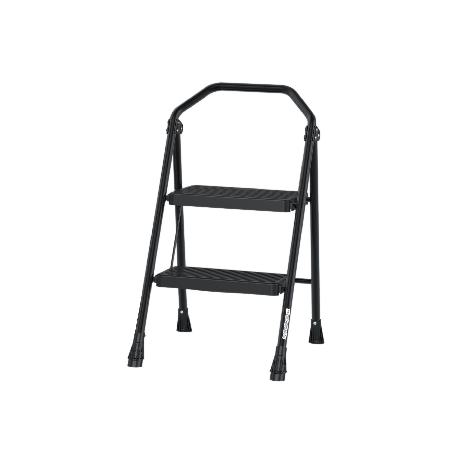 Escalera tubular, plegable, 2 peldaños, Truper