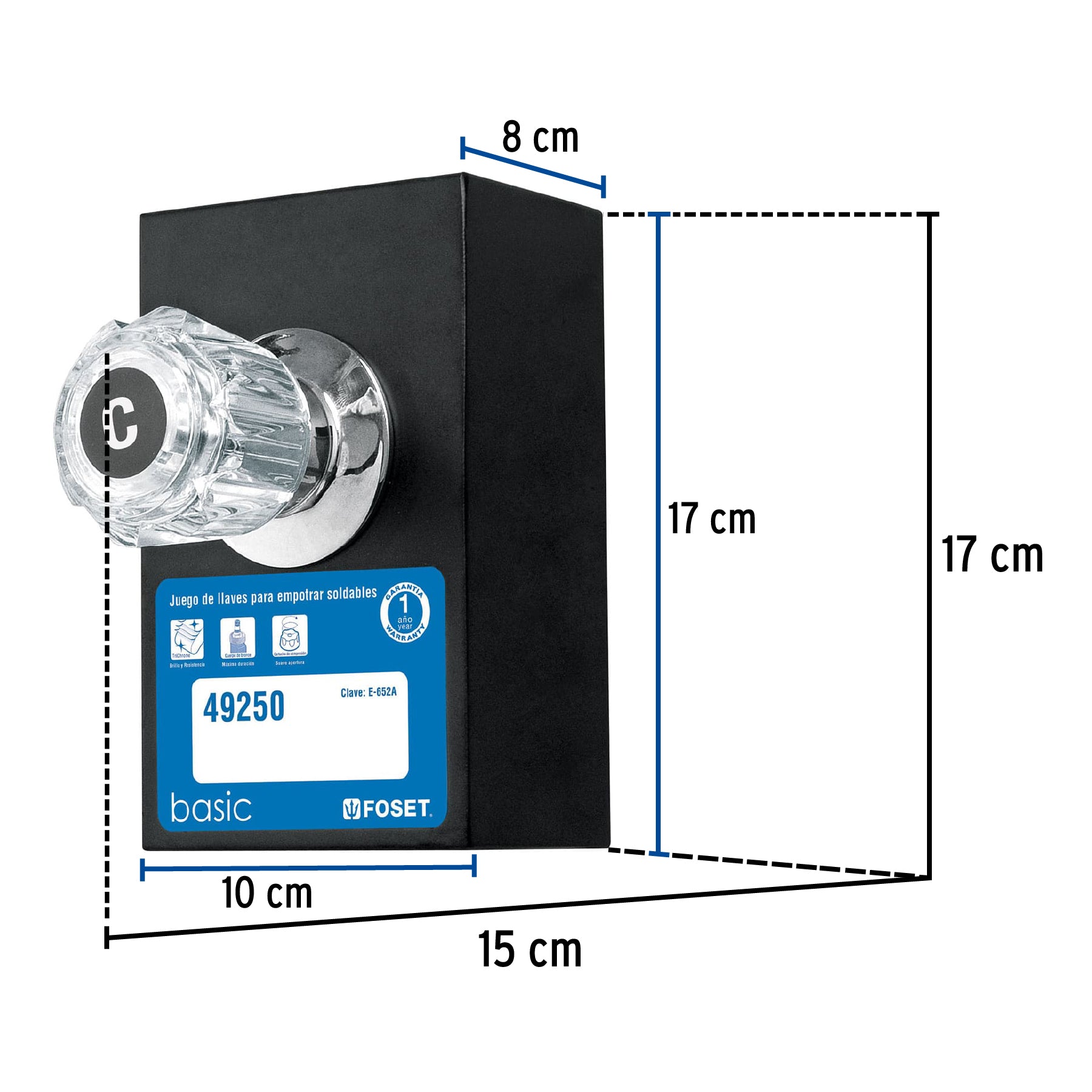 Exhibidor para llaves E-652A
