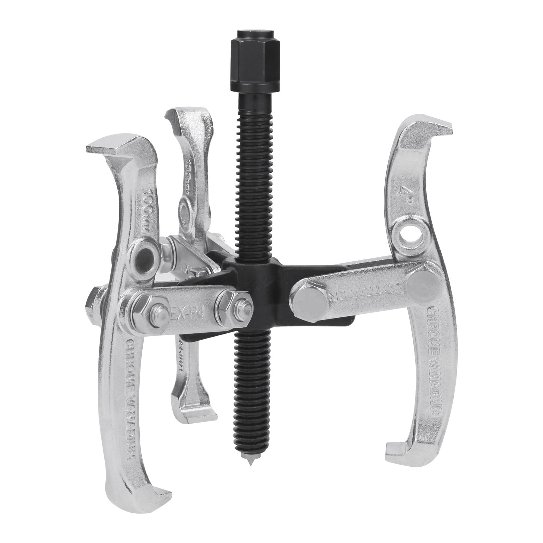 Extractor de poleas, 3 quijadas, 4"