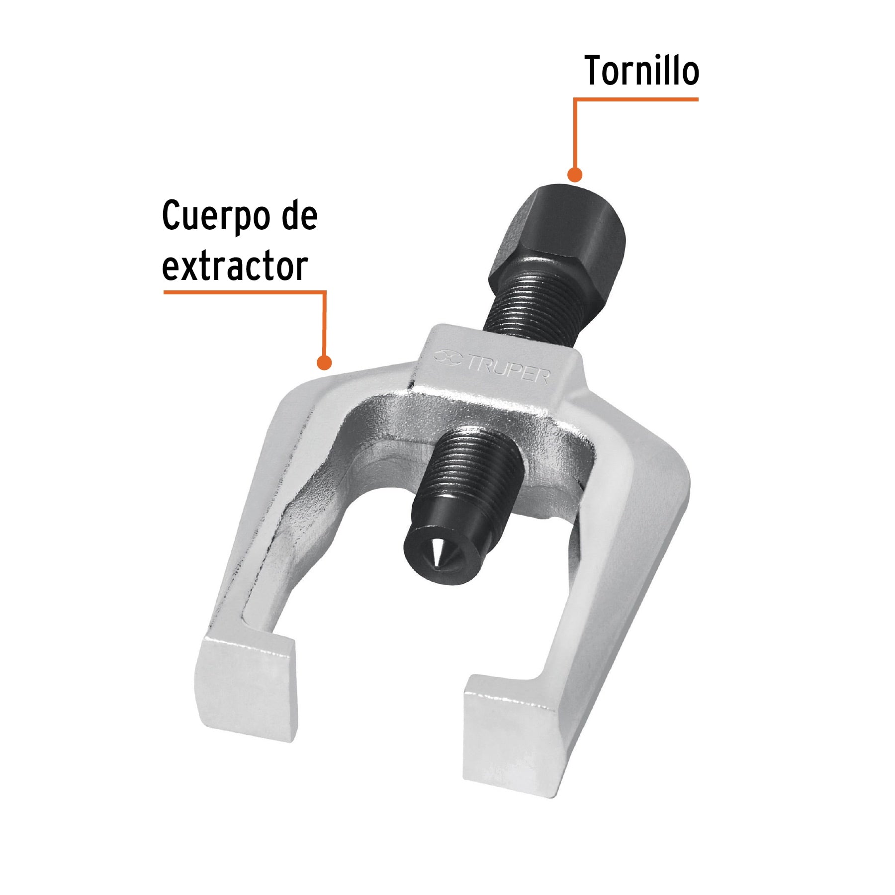 Extractor pitman, alcance 54 mm, uso ligero
